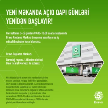 Açıq qapı günləri davam edir!