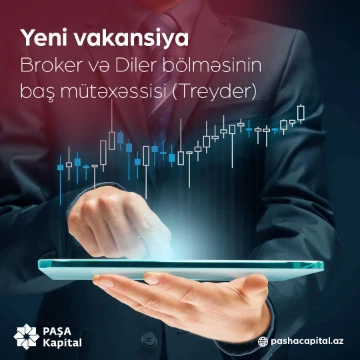 Broker və Diler bölməsinin baş mütəxəssisi (Treyder) vakansiyası