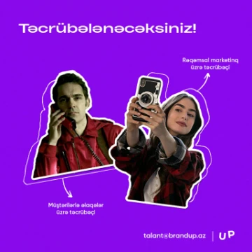 Rəqəmsal marketinq üzrə təcrübəçi vakansiyası