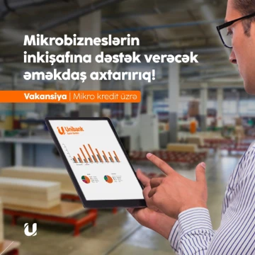 Mikro kreditlər üzrə Mütəxəssis vakansiyası
