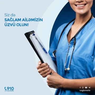 Sağlam Ailə Tibb Mərkəzində aktiv olan vakansiyalar