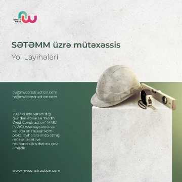 SƏTƏMM üzrə mütəxəssis (Yol layihələri)