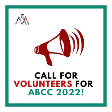 Call for Volunteers for ABCC 2022