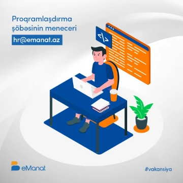 Proqramlaşdırma şöbəsinin meneceri vakansiyası