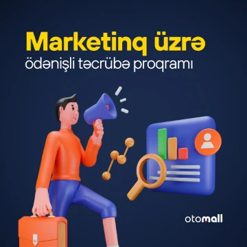 Marketinq üzrə təcrübəçi vakansiyası