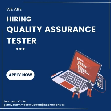 Vacancy: QA Tester