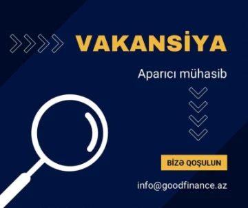 Aparıcı mühasib vakansiyası