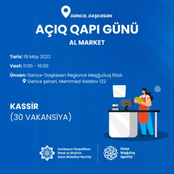 İşsiz və işaxtaran şəxslərin nəzərinə