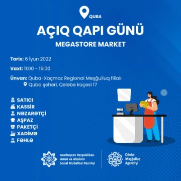 İşsiz və işaxtaran şəxslərin nəzərinə!