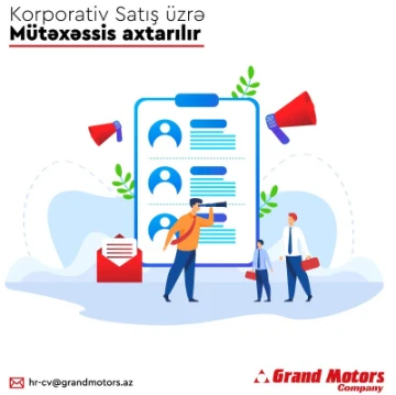 Korporativ Satış üzrə Mütəxəssis vakansiyası