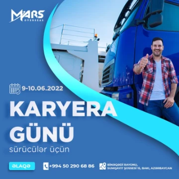 Mars Overseas Baku LTD-də Karyera Günü!