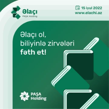 "PAŞA Holding" yeni təqaüd proqramını təqdim edir