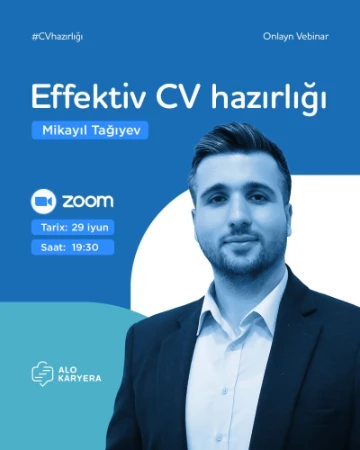 “Effektiv CV Hazırlığı” Webinar-ı
