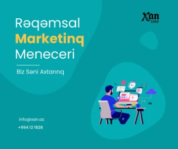 Rəqəmsal Marketinq Meneceri vakansiyası