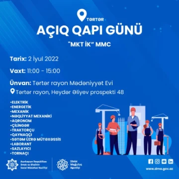 İşsiz və işaxtaran şəxslərin nəzərinə!