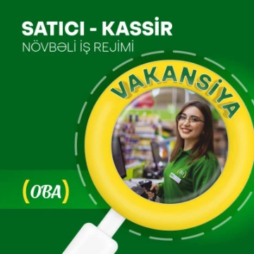 “Satıcı Kassir” Vakansiyası