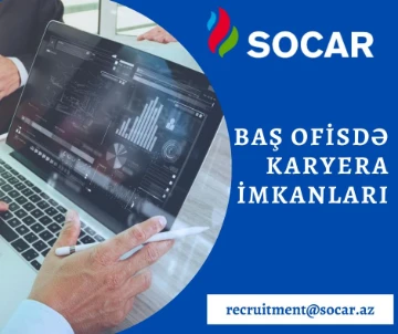 Karyerasını SOCAR-ın peşəkar komandasında davam etdirmək istəyən namizədlərin nəzərinə