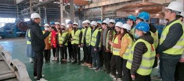 "Eksperimental Olimpiada" layihəsinin iştirakçıları Azeraluminium MMC-də olublar