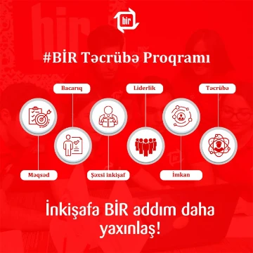 "Bir Könüllü" Təşkilatı Təcrübə Proqramı elan edir