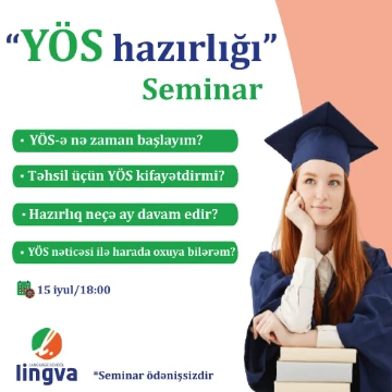 “YÖS hazırlığı” seminarı