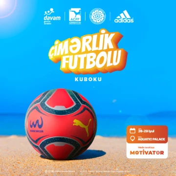 Çimərlik futbolu üzrə gənclərin ilk kuboku keçiriləcək