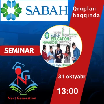 SABAH Qrupları haqqında hər şey bu Seminarda