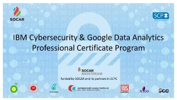 ""IBM Cybersecurity"" and ""Google Data Analytics Professional Certificate"" peşəkar inkişaf proqramları