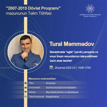 “2007-2015 Dövlət Proqramı” məzununun Təlim Töhfəsi