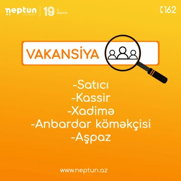 Neptun ailəsinə siz də qoşulun!