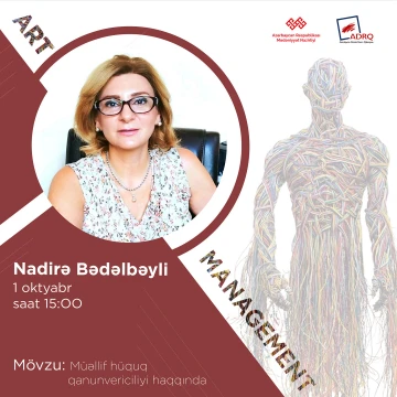 "Art Management" layihəsi çərçivəsində silsilə vebinarlar davam edir