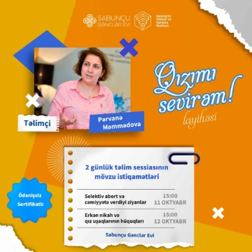 "Qızımı sevirəm" layihəsinə start verilir!