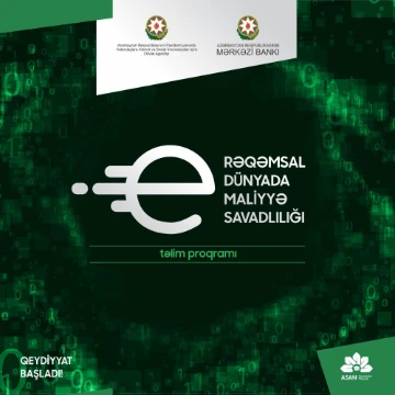 "Rəqəmsal dünyada maliyyə savadlılığı" təlim proqramı