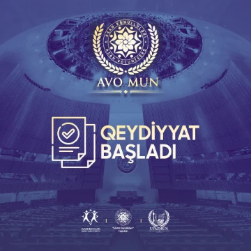 "AVO MUN" 2021 layihəsinin qeydiyyatı başladı!