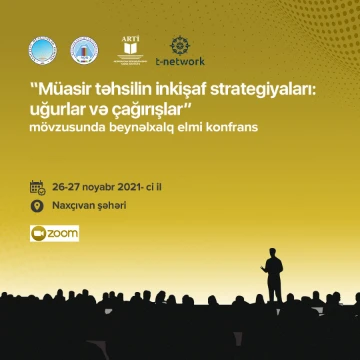 "Müasir təhsilin inkişaf strategiyaları: uğurlar və çağırışlar” mövzusunda beynəlxalq elmi konfrans keçiriləcək