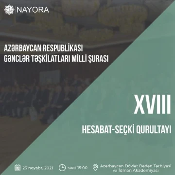 VIII Hesabat-Seçki Qurultayı keçiriləcək