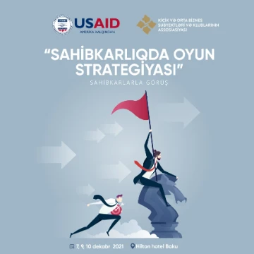 Bakıda “Sahibkarlıqda Oyun Strategiyası” adlı tədbir təşkil olunacaq