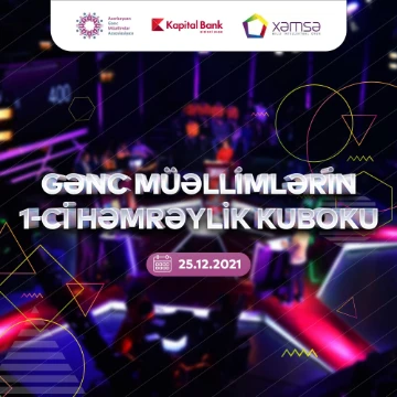 Gənc müəllimlər arasında “I HƏMRƏYLİK KUBOKU” XƏMSƏ Milli İntellektual oyunu