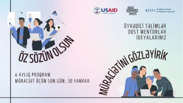 “Öz Sözün Olsun” proqramına müraciətlər başladı
