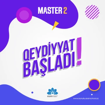"Master 2" qrupunda olmaq istəyərsən?