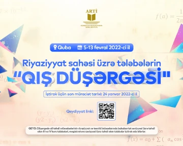 Quba rayonunda tələbələrin qış düşərgəsi (Winter bootcamp) təşkil ediləcək