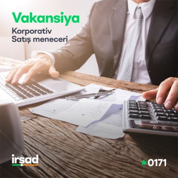 "Korporativ satış meneceri" üzrə vakansiya