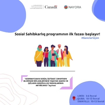 Sosial sahibkarlığa başlamaq istəyirsən