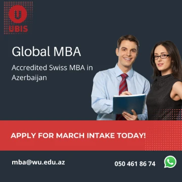 Dövlət imtahanı vermədən Global MBA proqramına qəbul davam edir
