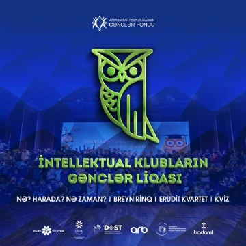 “İntellektual klubların Gənclər liqası” başlayır