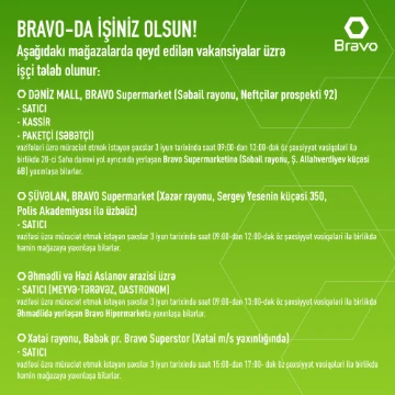BRAVODA İŞİNİZ OLSUN!