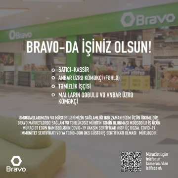 BRAVO-DA İŞİNİZ OLSUN!