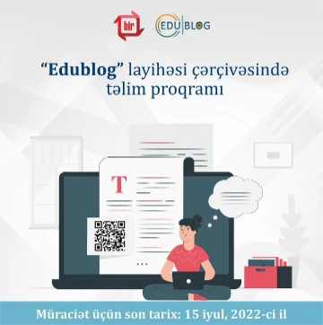 “Edublog” layihəsi çərçivəsində təlim proqramına start verilr
