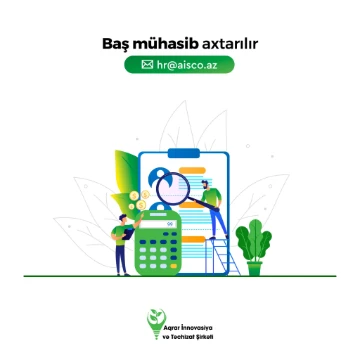 Baş mühasib vakansiyası