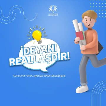 Gənclərin Fərdi Layihələr Qrant Müsabiqəsinə yeni formatda start verilir!