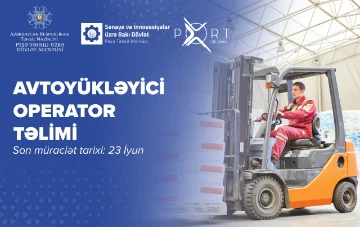 «Avtoyükləyici operator» təlimi